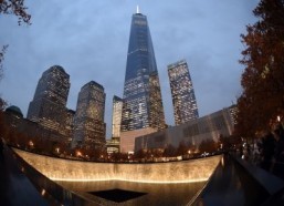New York celebrates opening of World Trade Center deck