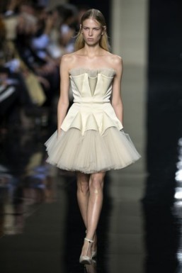 LFW: architectural folds at Christopher Kane