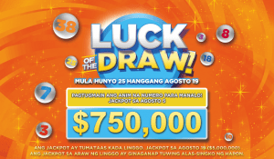 You could become a Millionaire by August 19!