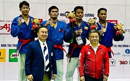 Escarpe leads in Asian Senior Kurash tourney