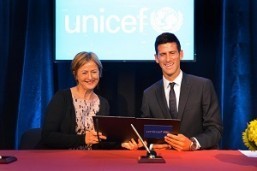 Djokovic new UNICEF goodwill ambassador