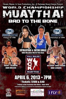 WCK Full Rules Muay Thai comes back to Pechanga for the World Championship