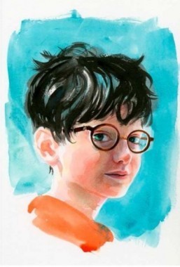 Harry Potter readied for watercolor adventures
