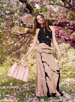 Dreamy blossoms in Bottega Veneta campaign by Ryan McGinley