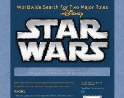 ‘Star Wars 7’: Disney opens two major roles to online auditions
