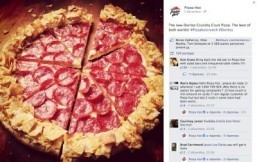 Pizza Hut Australia debuts Doritos-crust pizza