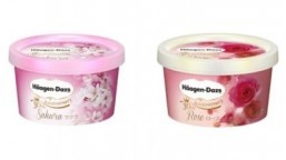 Haagen-Dazs Japan releases commemorative floral flavors