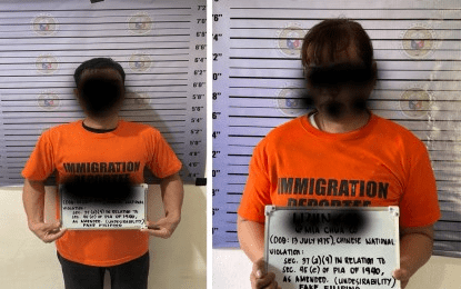 2 Chinese nationals nabbed in Iligan for posing as Filipinos