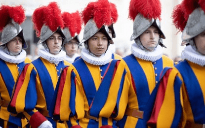 Filipino among new Pontifical Swiss Guard recruits