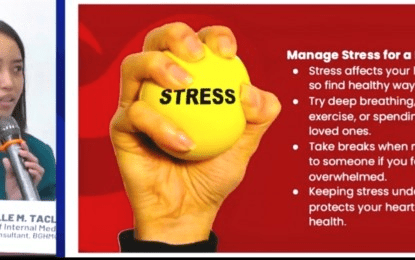 Doctors urge public to manage stress to prevent heart disease