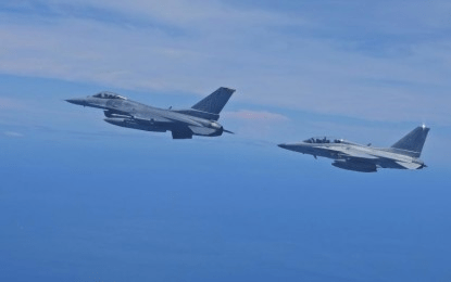 PH, US fighter jet pilots hold air-to-air combat drills