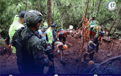 Human remains recovered at crash site in Dinagat