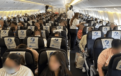 342 Filipinos home from Abu Dhabi in 8th chartered flight