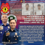 P4.2-M smuggled cigarettes seized in Lanao Sur checkpoint