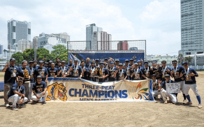 Bulldogs claim 3rd straight UAAP baseball crown