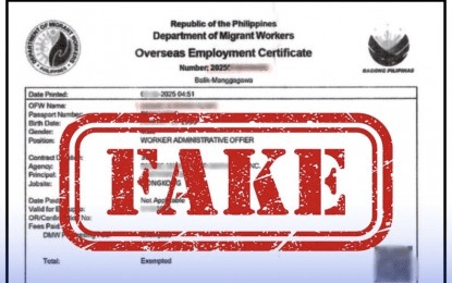 HK-bound passenger nabbed at NAIA over fake doc