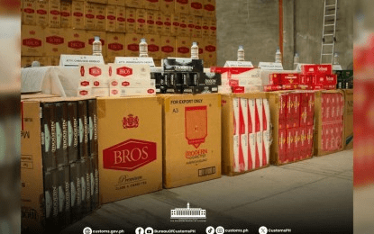 P605-M smuggled cigarettes seized from Bulacan warehouse
