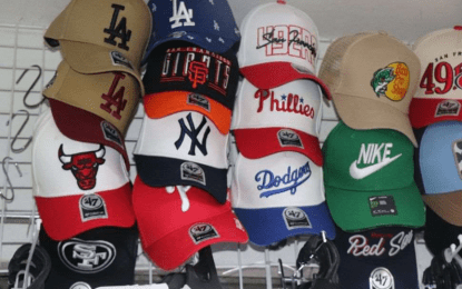 NBI seizes P170M worth of fake branded caps, sports apparel