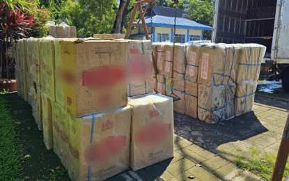 P9.5-M smuggled cigarettes seized, 2 arrested in Maguindanao Norte