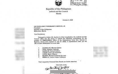 JBC sends Ombudsman shortlist to Malacañang