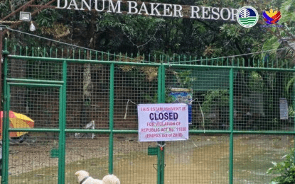DENR padlocks illegal resorts in protected Marikina watershed