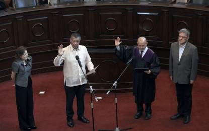 Remulla sworn in as Ombudsman