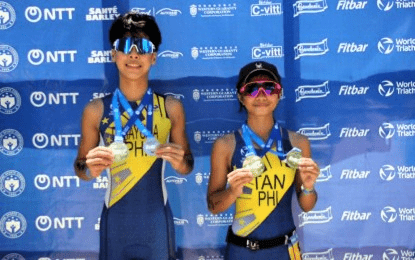 Dimayuga, Tan rule Subic Bay International Triathlon U15 category