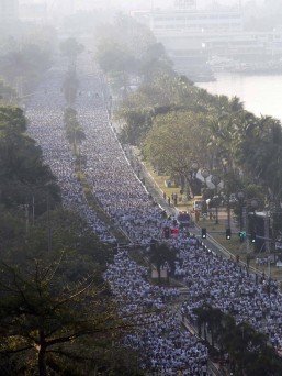 Eco group lauds Iglesia ni Cristo for clean walkathon