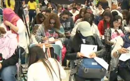 7% of Filipinos currently looking for work abroad: SWS