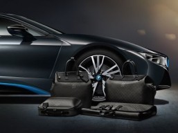 Louis Vuitton’s tailor-made luggage for the new BMW i8