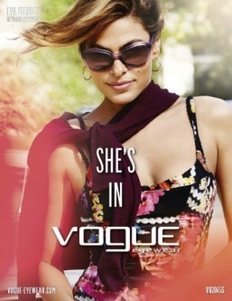 Eva Mendes returns in latest Vogue Eyewear campaign