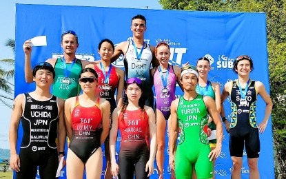 Australians crowned elite champions in Subic triathlon