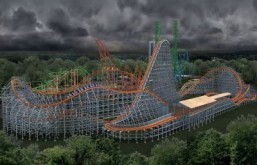 Wicked Cyclone hybrid roller coaster opens on US East Coast